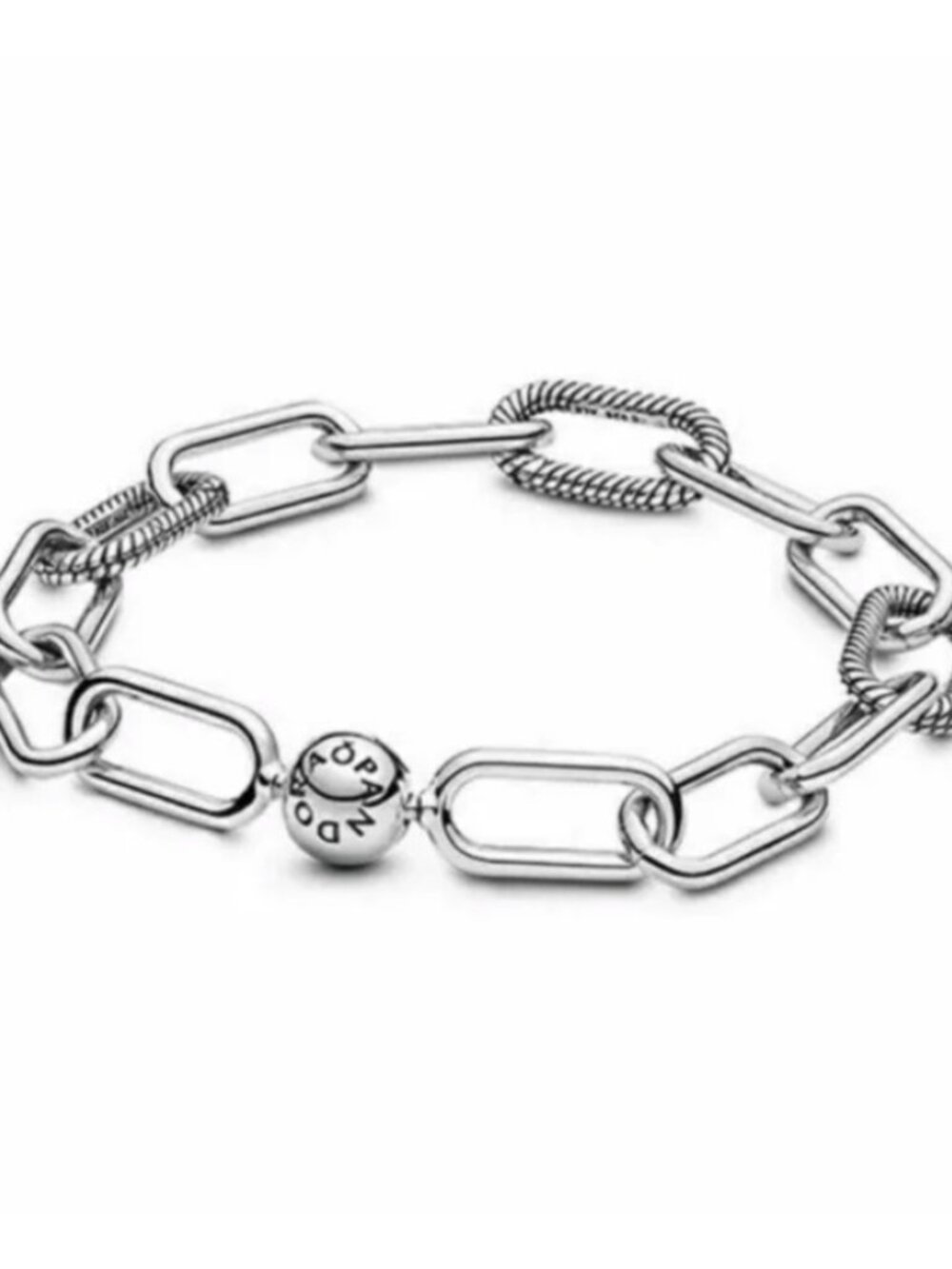 PANDORA ME CHUNKY LINK STERLING BRACELET 7 INCHES